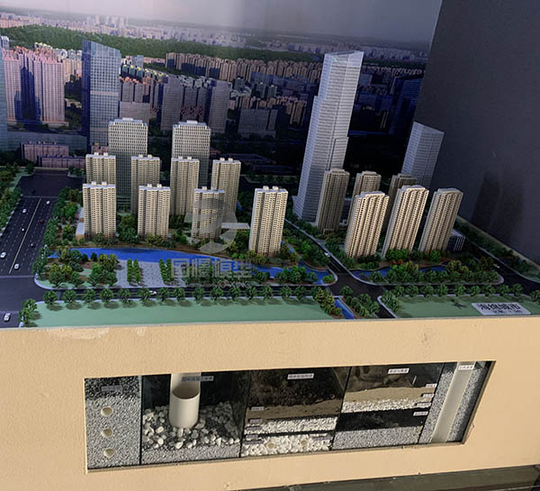 宁安市建筑模型